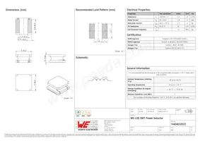 74404032022 Datasheet Copertura