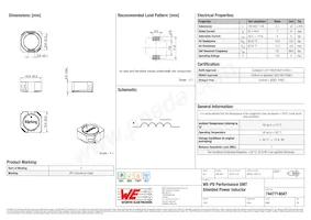 7447714047 Datasheet Copertura