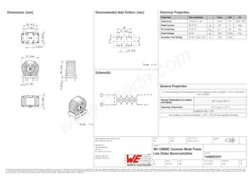 7448053201 Datasheet Cover