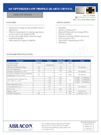 ABM12W-40.6100MHZ-4-J1Z-T3 Datasheet Cover