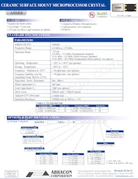 ABMM-25.000MHZ-B3W-T Datasheet Cover