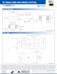 ABS09-32.768KHZ-4-T Datasheet Page 2