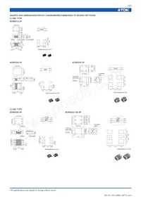 ACM2520-102-2P Datasheet Pagina 3