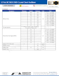 ASV-106.250MHZ-EC-T Datasheet Page 2