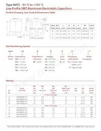AVES474M50B12T-F Datasheet Page 2
