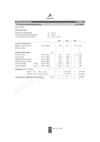 B39458M9260M100 Datasheet Pagina 3