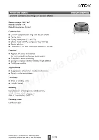 B82726S2183N020 Datasheet Page 2