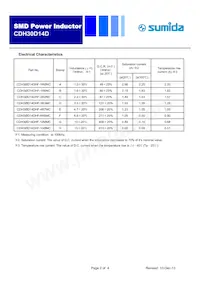 CDH30D14DHF-4R7MC Datasheet Page 2