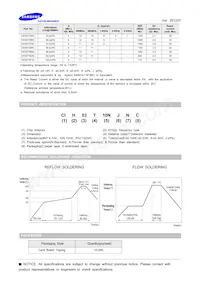 CIH03T1N8SNC Datasheet Page 2