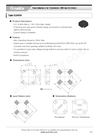CLS4D14-6R8NC Datasheet Cover