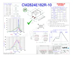 CM2824E182R-10 Datasheet Cover