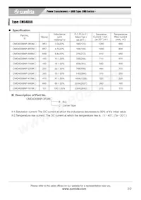 CMD4D08NP-6R8MC Datasheet Page 2