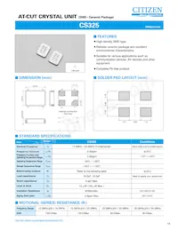 CS325-27.120MABJ-UT Datasheet Cover