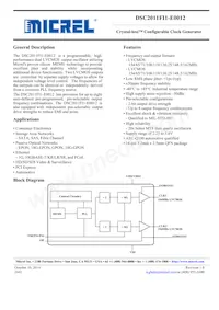 DSC2011FI1-E0012 데이터 시트 표지