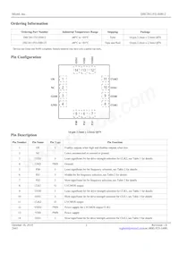 DSC2011FI1-E0012 Datasheet Page 2