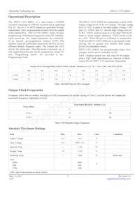 DSC2111FE1-E0022T Datasheet Page 3