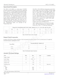 DSC2111FE1-E0022T Datasheet Pagina 3