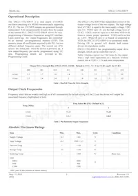 DSC2111FI2-E0019T Datasheet Page 3