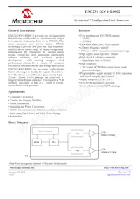 DSC2311KM1-R0002 Datasheet Cover