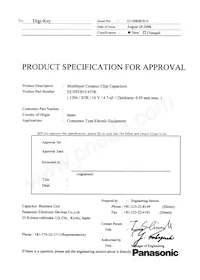 ECJ-HVB1C475K Datasheet Cover