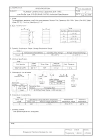 ECJ-HVB1C475K Datasheet Page 2