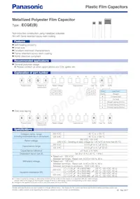 ECQ-E2475RJB Datasheet Cover