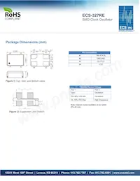 ECS-327KE-TR Datasheet Pagina 2