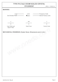 FH1220003Z Datasheet Page 5
