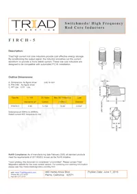 FIRCH-5數據表 封面