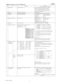 GRM033R60G105MEA2E Datasheet Page 2