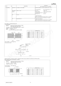 GRM31CC81E226KE11L Datasheet Page 4