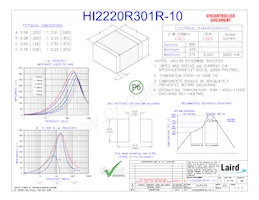 HI2220R301R-10數據表 封面