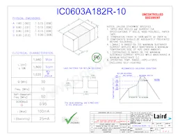 IC0603A182R-10 Datasheet Cover