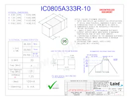 IC0805A333R-10 Datasheet Cover