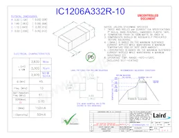 IC1206A332R-10 Datasheet Copertura