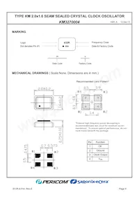 KM3270004 Datasheet Pagina 6