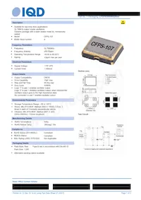 LFSPXO009682REEL Datasheet Copertura