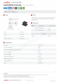 LQH32DN151K23L Datasheet Cover