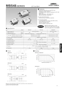 MBS4850S Datasheet Cover