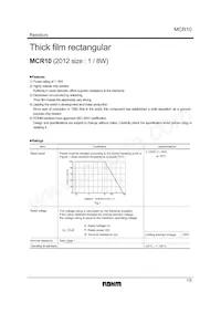 MCR10EZPF1430 Datasheet Cover