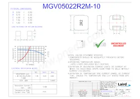 MGV05022R2M-10數據表 封面