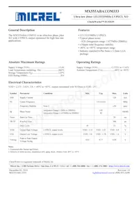 MX555ABA133M333-TR Datasheet Cover