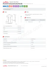 RCER72A223K0A2H03B Datasheet Copertura