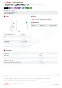 RPER71H106MWM1C60A Datenblatt Cover