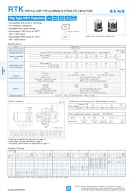 RTK-35V470MG10U-R2 Datasheet Copertura