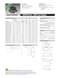 SDR7045-6R8M Datenblatt Cover