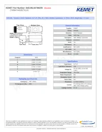 T495B474M035ZTA11K Datasheet Cover