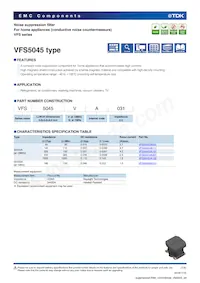 VFS5045SA151 Datasheet Cover