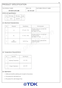 WT252512-8F2-SM Datasheet Page 4