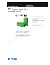 XB3585-2R5607-R Datasheet Copertura